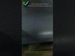 آسان ساخت و ساز قرار دادن بافت و ضد لغز Geomembrane 1.0mm-2.5mm برای کاربرد Slop