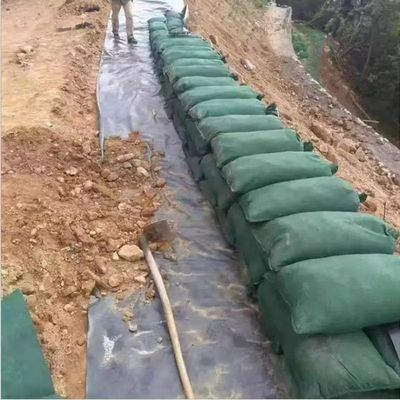 کیسه های خنثی شن سازگار با محیط زیست مقاوم در برابر UV قابل استفاده مجدد طراحی شده برای حفظ رسوبات حداکثر 30 * 70cm / 25 * 70 / 40 * 60 سفید