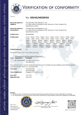 آسان ساخت و ساز قرار دادن بافت و ضد لغز Geomembrane 1.0mm-2.5mm برای کاربرد Slop