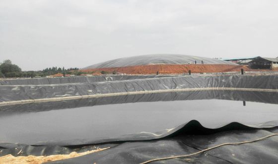 ژئوممبران صاف ضد نفوذ HDPE برای پروژه های کشاورزی پوشش های استخر ماهی عرض 1m-9m طول 30-100m ضخامت> 0.5mm