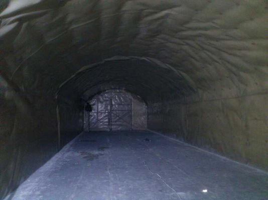 پروژۀ ضد گسل در تونل ها از پلی اتیلن HDPE با چگالی بالا