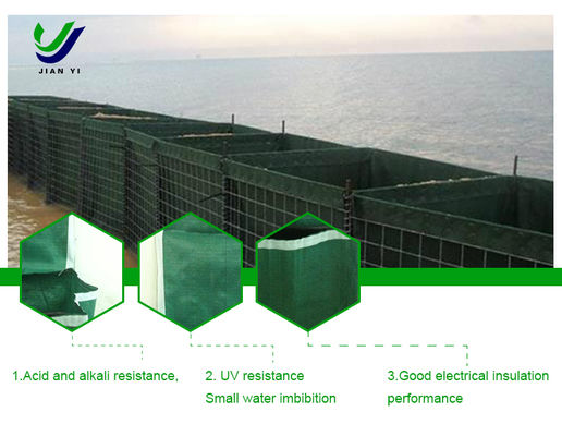 کیسه‌های ژئوتکستایل اکوبگ الیاف پلی‌استر/پلی‌پروپیلن برای محوطه‌سازی و کنترل فرسایش