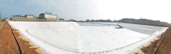 ژئوتکستیل پلی استیستر با ثبات UV با نفوذ پذیری آب بالا و مقاومت بسیار عالی در برابر سوراخ برای معادن در حفره باز