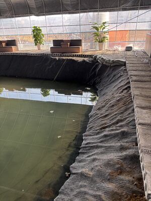 پتوی سیمانی انعطاف‌پذیر و سریع‌گیر که با آب فعال می‌شود برای تقویت فوری بتن