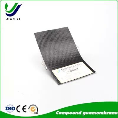 غشای ژئوکامپوزیت HDPE با ضخامت 0.2 میلی‌متر تا 1.0 میلی‌متر با پیکربندی‌های 1G1M و 2G1M برای پروژه ضد نشت