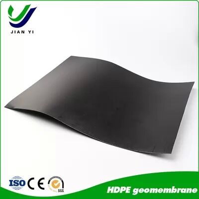 ژئوممبران HDPE گرید غذایی با مقاومت UV ۷۰% و مقاومت عالی در برابر اسید و قلیا برای آبزی پروری
