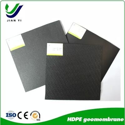 ژئوممبران HDPE با ضریب اصطکاک بالا، پایدار و ضد لغزش با نفوذپذیری فوق‌العاده پایین برای پروژه‌های مهندسی