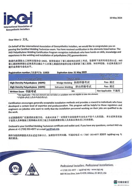 چین Changsha Jian-Yi New Material Co., Ltd. گواهینامه ها
